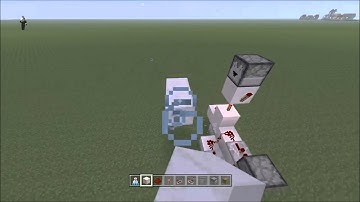 Minecraft (PS4) Tutorial - How To Build A Crate Key System