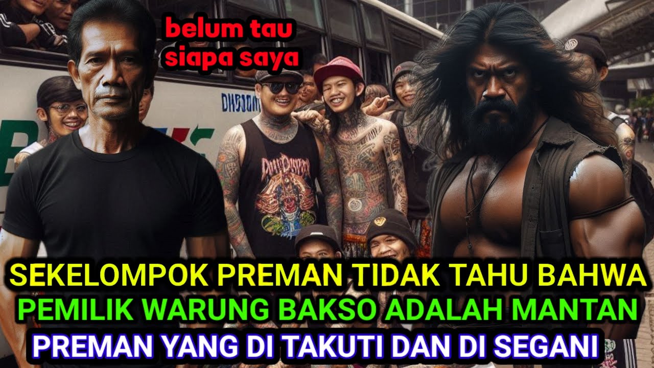KISAH NYATA ❗PREMAN TERMINAL GARUT TIDAK TAHU BAHWA PEMILIK WARUNG BAKSO ADALAH MANTAN PREMAN