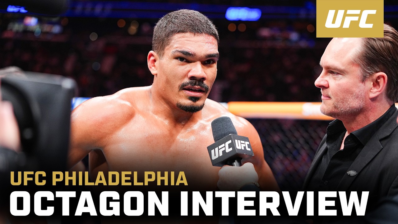 Lucas Fernando Octagon Interview | UFC 330