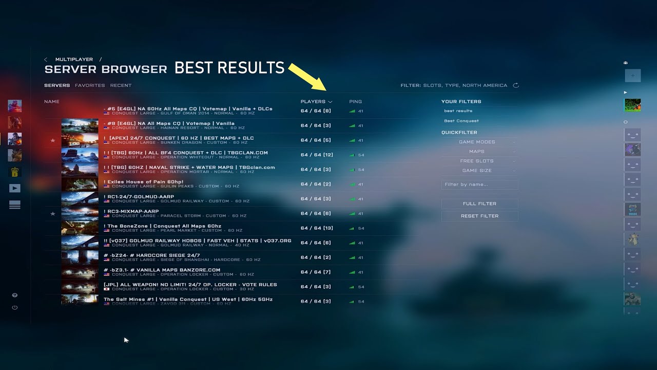 How to check the server performance - BF4 Server Lags - E4GL