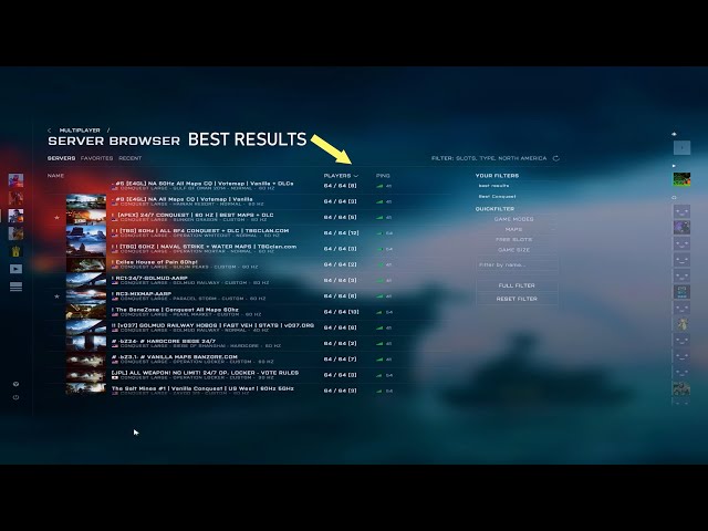 How To Find Servers In Battlefield 4 - BEST RESULTS (2021) 
