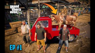 Micheal Buying a Cow for Eid ul Adha Qurbani | GTA 5 Pakistan | Mandi Series Ep #1