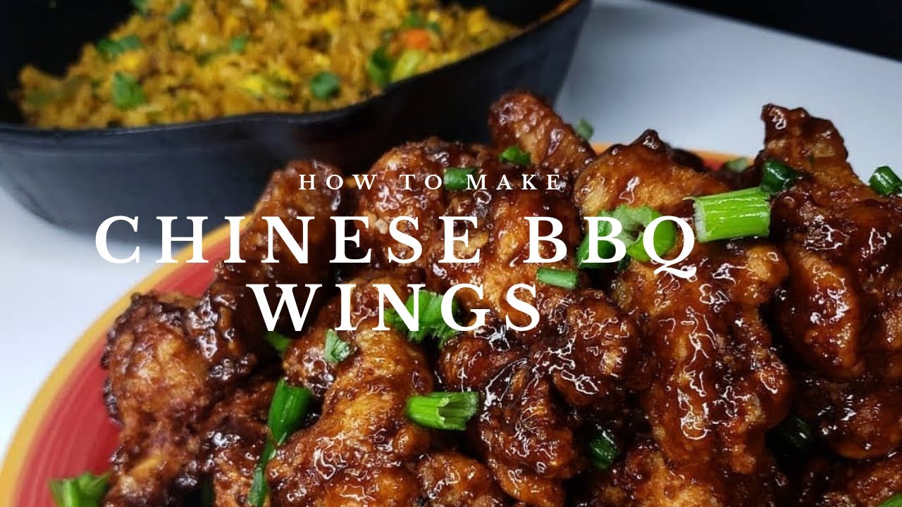 Chinese takeout bbq wings recipe - YouTube