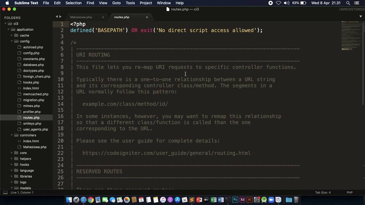 Menampilkan Data pada MySQL ke Aplikasi Web - Framework CI 3 - YouTube
