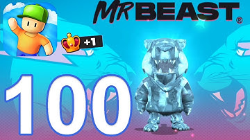 Stumble Guys - THE BEAST - Gameplay Walkthrough Part 100 (iOS, Android)