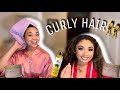 TRYING OUT NEW PRODUCTS ON OUR CURLY HAIR!!!