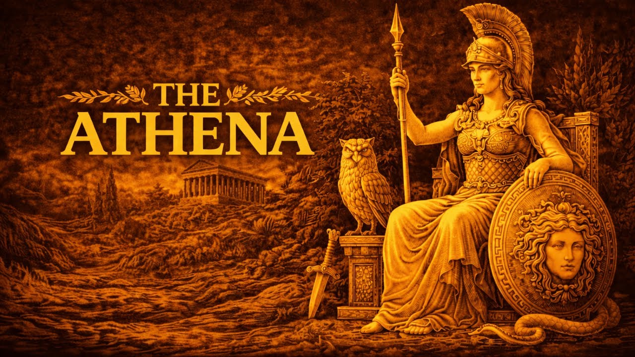 Fall Asleep with The ENTIRE Myth of Athena | Greek Goddes
