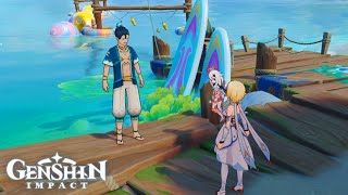 Look around nearby for a way to repair the Spiritdoors | Genshin Impact screenshot 2