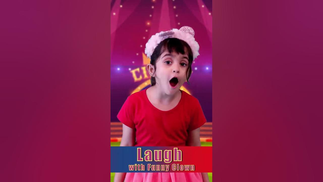 Laugh with Funny Clown Song  #shorts #viral #ytshorts #kidssongs #nurseryrhymes