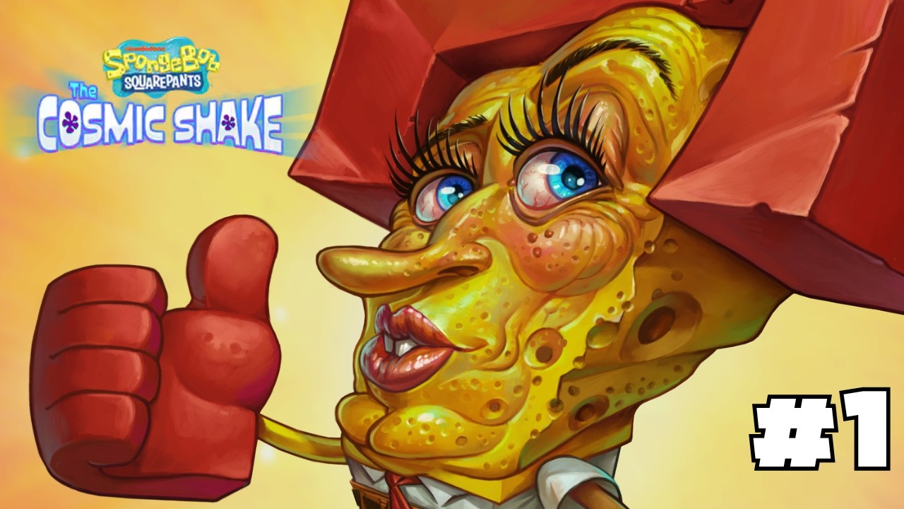 BIKINI BOTTOM HANCUR KARENA GELEMBUNG AJAIB!!!-SpongeBob SquarePants: The Cosmic Shake PART 1