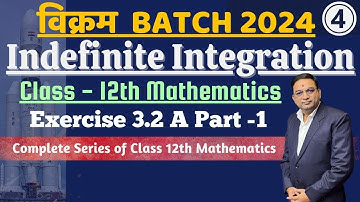 Chapter 3 Indefinite Integration Class 12th |  Exercise 3.2 A Part-1  | HSC Maths | Pawan Sir