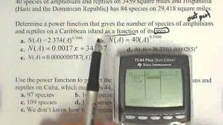 MAT150 Review - Power Functions