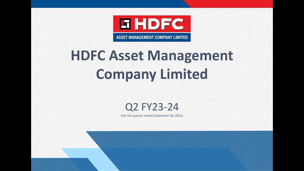 HDFC Asset Management Company Earnings Call for Q2FY24 PROFITFROMIT 