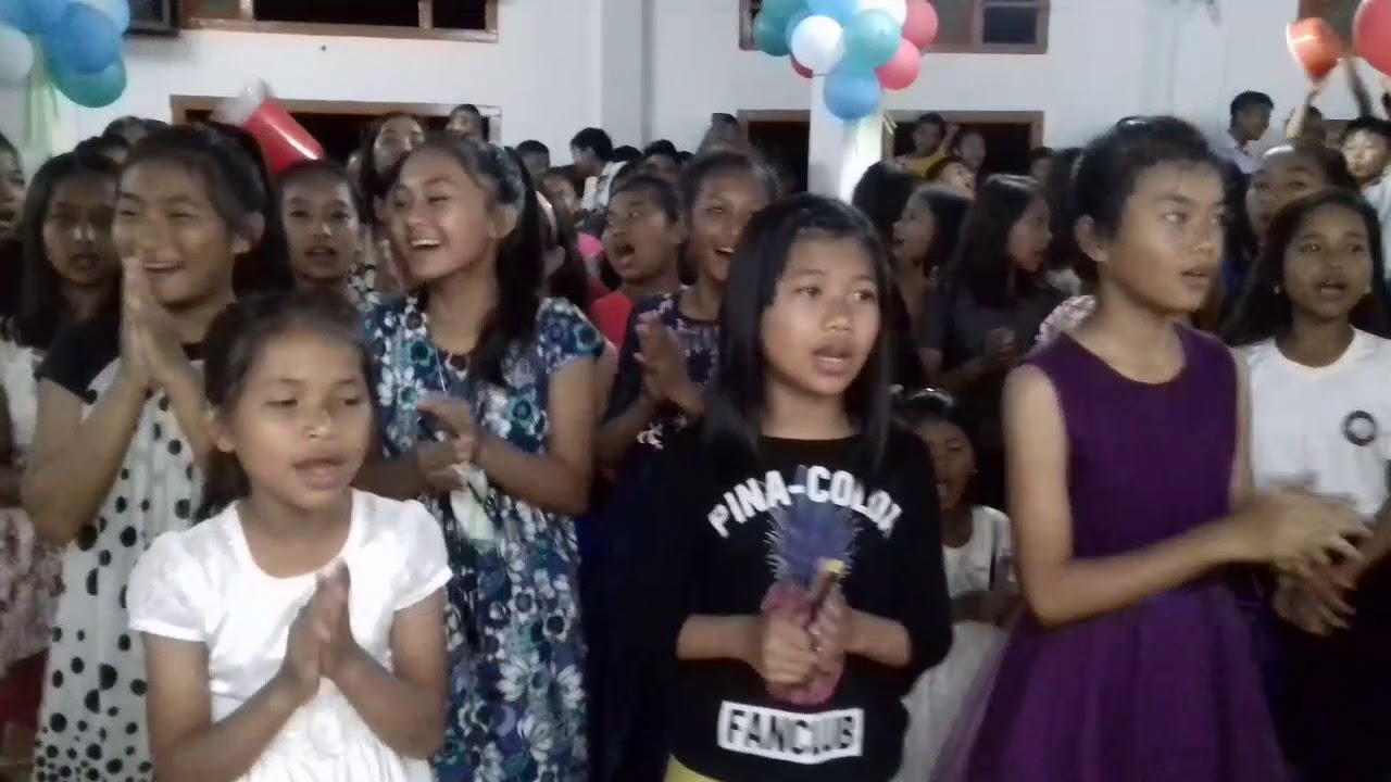 Silver Jubilee EFCI Naupang Sunday school 2018 - YouTube
