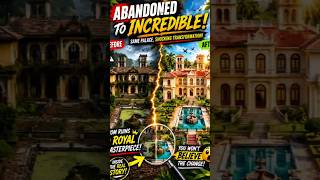 10 Saal Se Khali Mahal Ban Gaya Royal Palace! 😳 #dreamhouse #dreambuilders #shorts#trending #viral