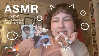 ASMR lofi scratching+tapping k-pop photocards