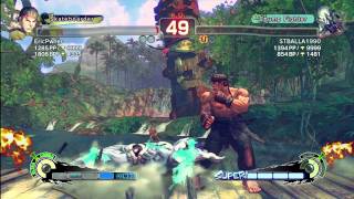 SSF4 AE Ranked Match 104