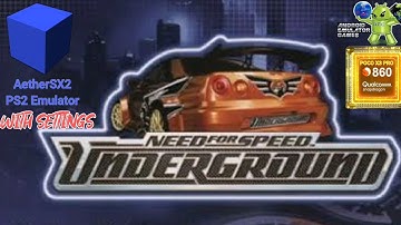 Need For Speed  AetherSX2 ( PS2 Emulator ) with Settings