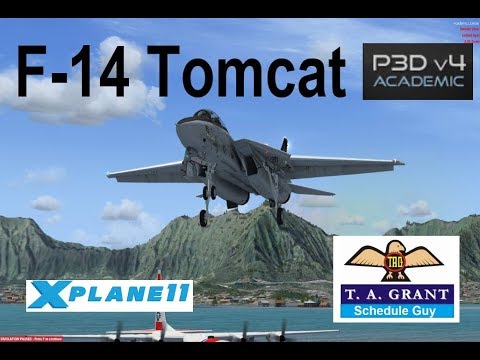 F 14 Tomcat In P3D And X-Plane 11