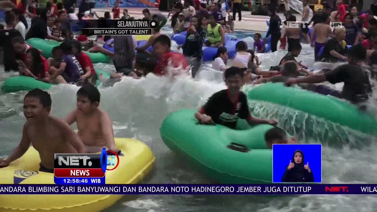 Wisata Ombak Buatan di Garut - NET 12