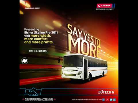 Eicher 3009H : Skyline Pro Executive 36 / 32 / 25 Seater Bus