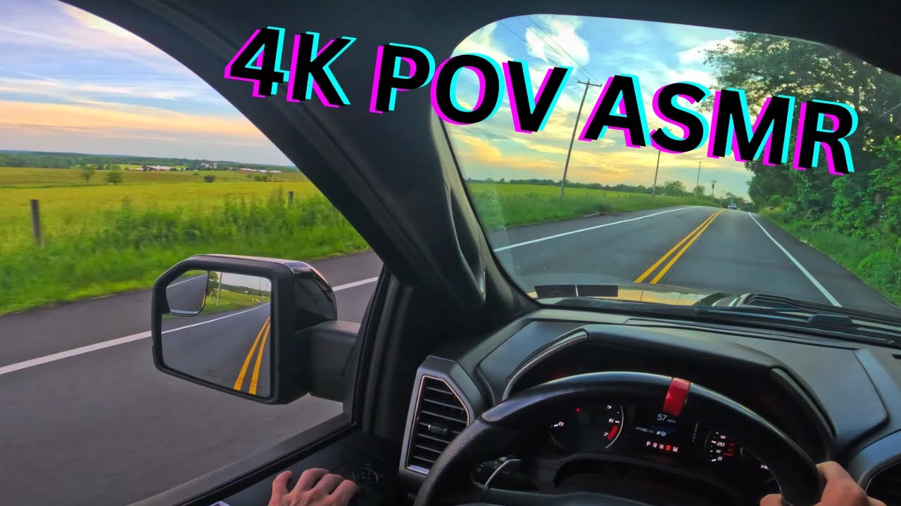 ASMR 4K SUNSET RIP IN A TWIN TURBOCHARGED FORD RAPTOR - YouTube