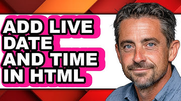 How to Add Live Date and Time in Html - Easy Guide