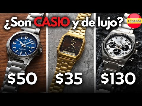 15 relojes Casio que lucen más costosos de lo que realmente son.