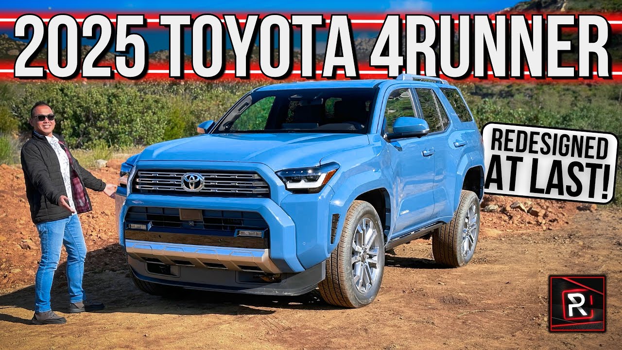 Toyota's first new 4Runner SUV in 15 years will offer a hybrid engine