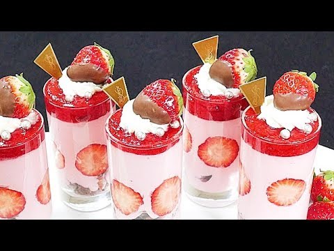 いちごのムースとチョコレートいちご の作り方 チョコレートパフェみたいな可愛いムース Strawberry Mousse And Chocolate Strawberry Youtube いちごのムースとチョコレートいちご の作り方 チョコレートパフェみたいな可愛いムース Strawberry Mousse And Chocolate Strawberry Youtube