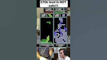 He chased down 270 THOUSAND points with KILLSCREEN play | #twitch #tetris #nintendo