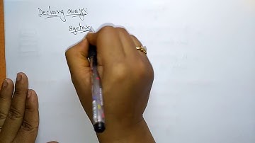 arrays in c programming | Declaration | Initialization | | C Programming | Lec-31