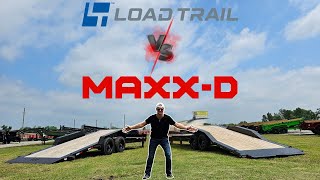 Famous Tilt Trailer Showdown! MAXX-D VS Load Trail Tilt Trailers Net Worth