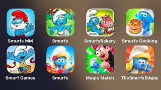 The Smurfs and the Magical Meadow,The Smurfs Village,Bakery,Cooking,Smurfs Bubble Story,Magic Match screenshot 2