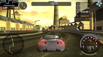 Need for Speed: Most Wanted 5-1-0 - PSP Gameplay 4k 2160p (PPSSPP)