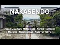 Japan May 2025 Tsugamo Magome Nakatsugawa Old Nakasendo Road Japan May 2025 Tsugamo Magome Nakatsugawa Old Nakasendo Road