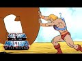 He-Man gets attacked by giant scorpion | He-Man Official | Masters of the Universe Official