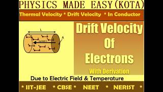 Drift velocity of electron; electric current in conductors; conventional current &amp; electron flow-13;