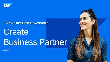 Create a Business Partner in SAP Master Data Governance, Cloud Edition | Demo