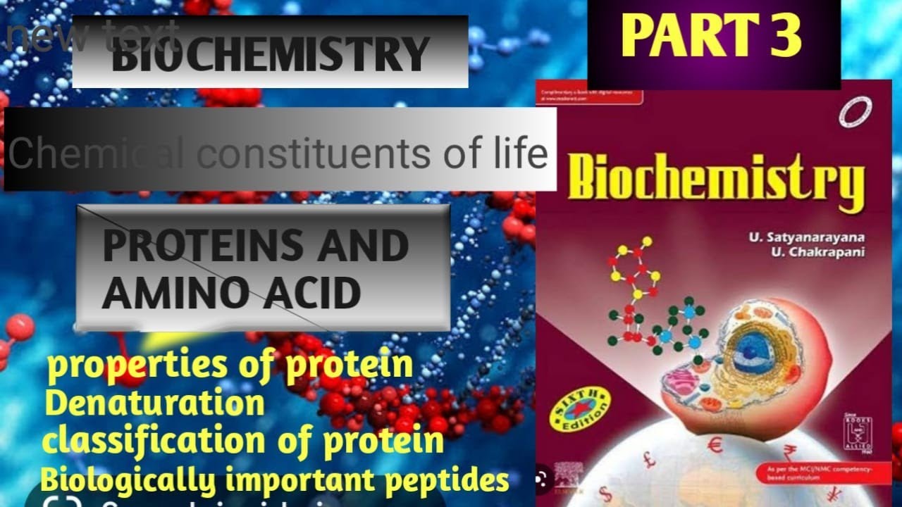 PROTEIN AND AMINO ACID BIOCHEMISTRYmbbs biochemistry fourth chapter