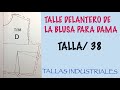 TALLA 38 DELANTERO PARA DAMA (TALLAS INDUSTRIALES)