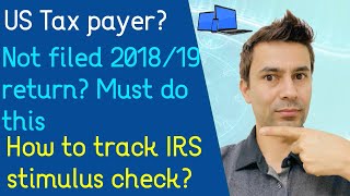 How to check IRS stimulus check status? Whether or not filed 2018 or 2019 check this to make sure... screenshot 2