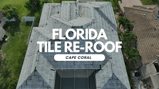 Florida Building Code Tile Re-Roof in Cape Coral (Florida Roofer)