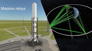 Building interplanetary relays with cubesats | KSP 1.11