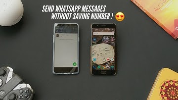 How to send whatsapp message without saving phone number