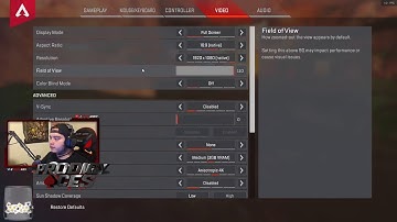 TSM ProdigyAces Apex Legends Settings, Keybinds & Setup