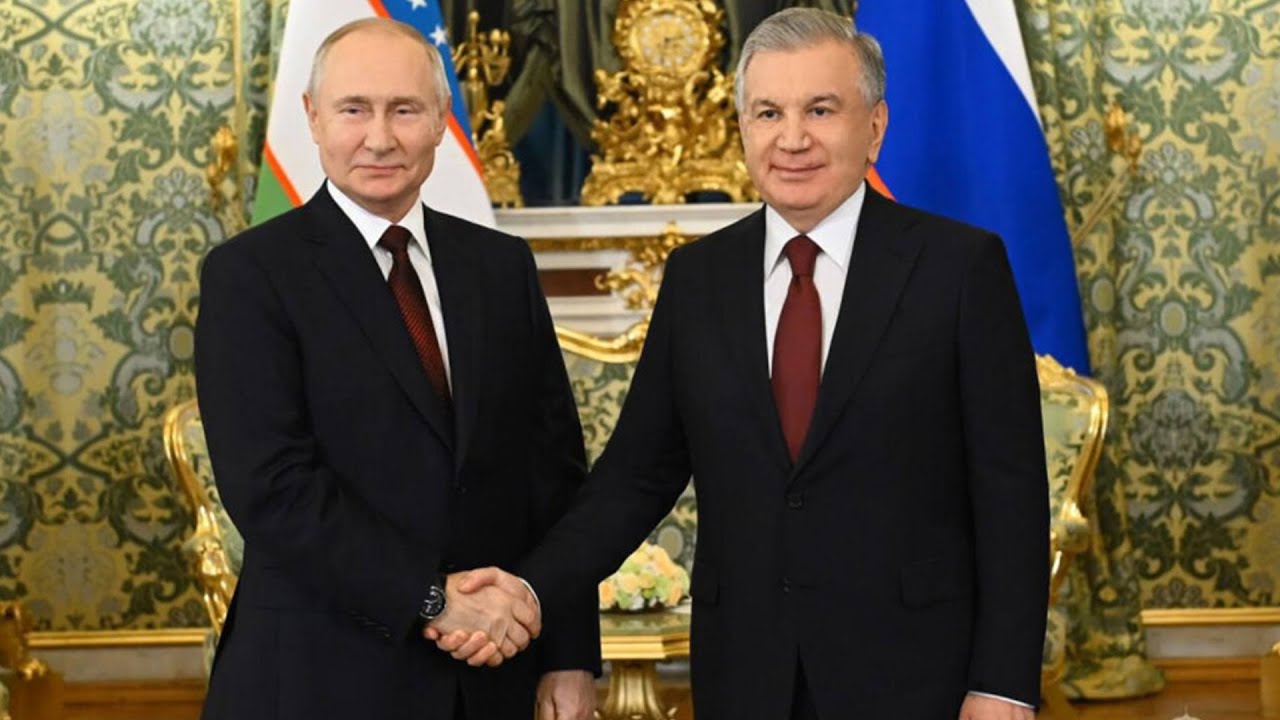 Переговоры лидеров России и Узбекистана прошли в Кремле