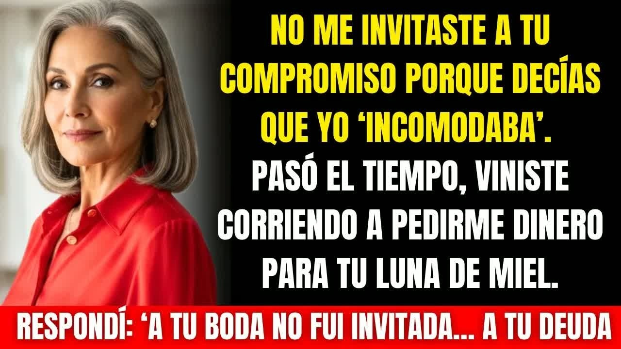 Mi Hija No Me Incluyó En Su Fiesta De Compromiso, Pero Me Pidió Financiar Su Viaje De Bodas Así
