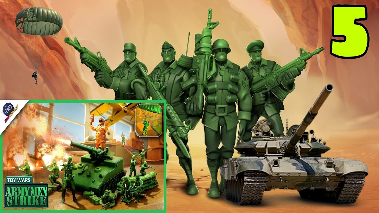 Army Man Strike Military Strategy Simulator #5 Command Android Gameplay