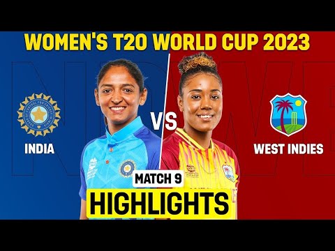 India vs WestIndies woman highlights,T20I- Ind Vs Wi Woman T20 Live ...